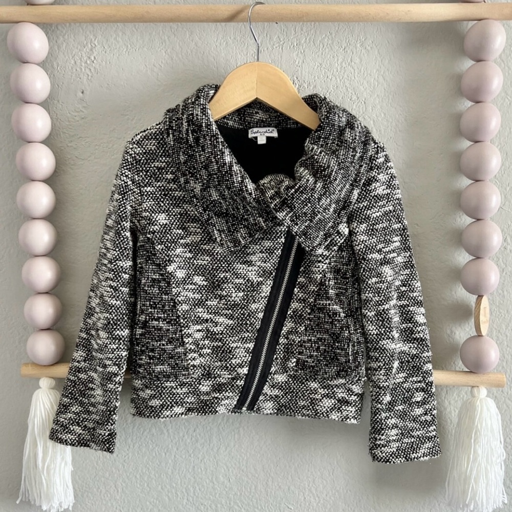 Splendid Moto Sweater Jacket